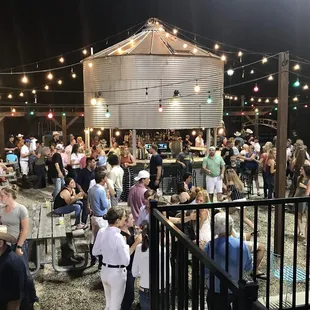 Saturday night at the Silo Bar
