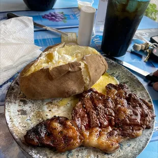 Ribeye dinner
