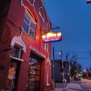 Can't miss the sign.