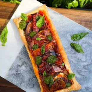 Vegan Balsamic Ratatouille Tart