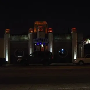 The Fox at night