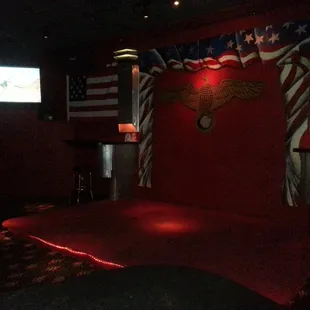 Stage/dancing area