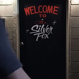 As the sign says....