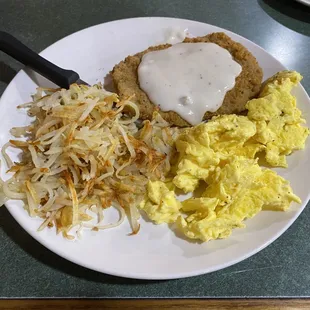 City Slicker with scrambled eggs