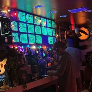 Bar area