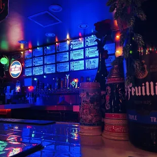 Tap beer options galore, and all really great examples of beers you&apos;re not likely to find at most places.