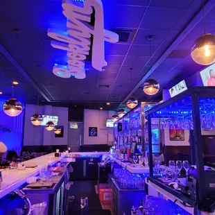 View from my seat at the bar
