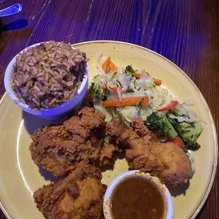 Double Dipped Buttermilk Fried Chicken