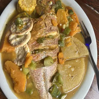 Steamed Red Snapper