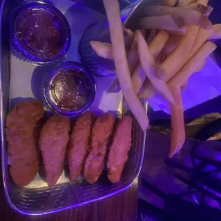Kids Double Dip Chicken Fingers