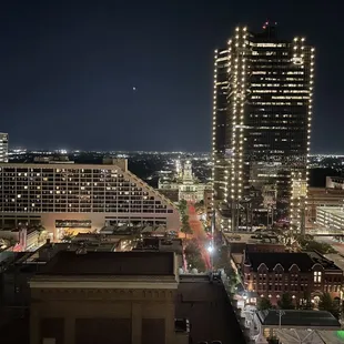 View from The Sinclair rooftop bar.