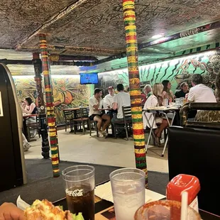 interior, sushi and sashimi