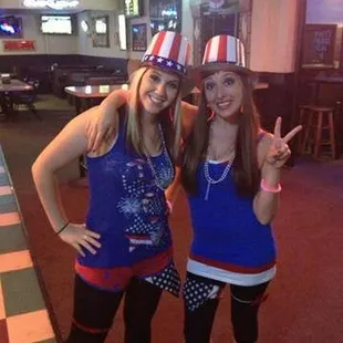 your patriotic bartenders
