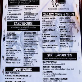 Menu 11/23