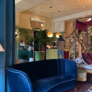 Café inside hotel