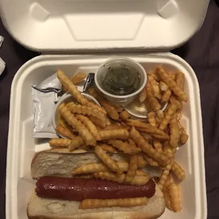 &quot;Seattle Dog&quot;  AKA plain hot dog with no cream cheese or grilled onions.