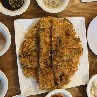 4. Seafood Kimchi Pancake