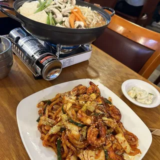 34. Sauted Shrimp w/ Noodles