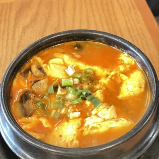 41. Mushroom Tofu Soup