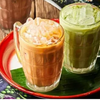 ICED MILK GREEN TEA