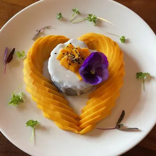 MANGO WITH STICKY RICE