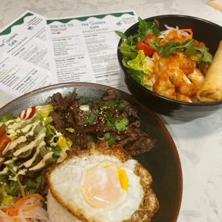 CRISPY CHICKEN RICE BOWL