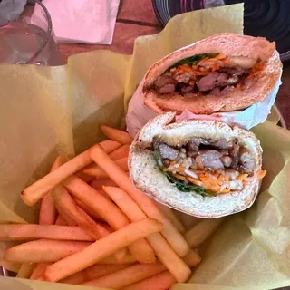 SANDWICH -LEMONGRASS PORK