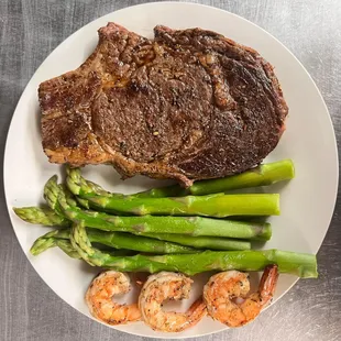 Steak night ribeye