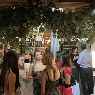 Private event space for all special occasion, outdoor patio
