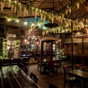 Secret Outdoor patio in the back