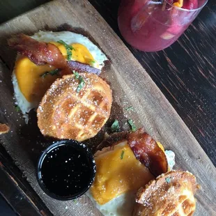 Waffle Sliders Brunch