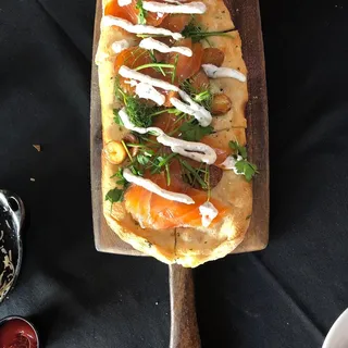 Smoked Salmon Flatbread