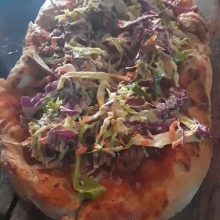 Korean Pulled Pork Flatbread
