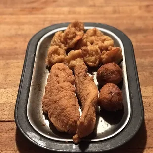 Fish Filet &amp; Hand Battered Shrimp