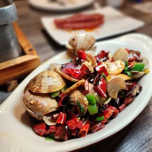 Spicy clams