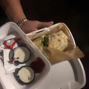 Gyro!!! It was amazing