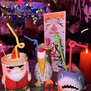 Sippin Santa drinks!!