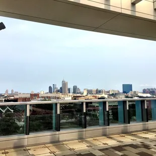 Looking east toward downtown Indy.