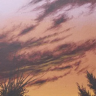 A acrylic on canvas by Robert Daniels.