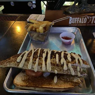 Redfish PoBoy! Awesome!