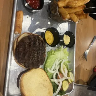 Plain hamburger