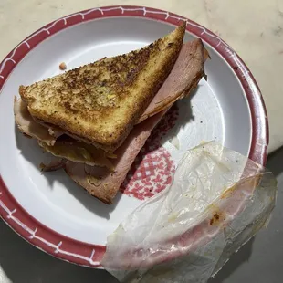 Cheese wrapper located in my sandwich. This won&apos;t stop me from enjoying the establishment just would like a little more attention to detail.