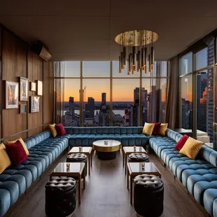 The Skylark's main lounge