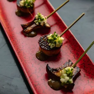 Miso Glazed King Mushrooms