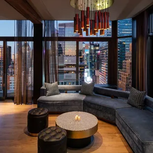 Times Square view from The Skylark