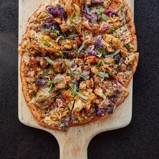 TRI COLOR CAULIFLOWER PIZZETTA