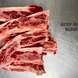 beef rib bones