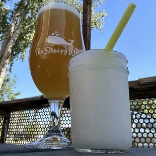 The Brutalist Dilated IPA and Frozen Drank