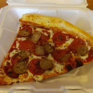 pizza, food