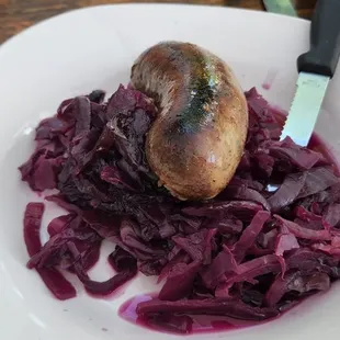 Sausage and cabbage